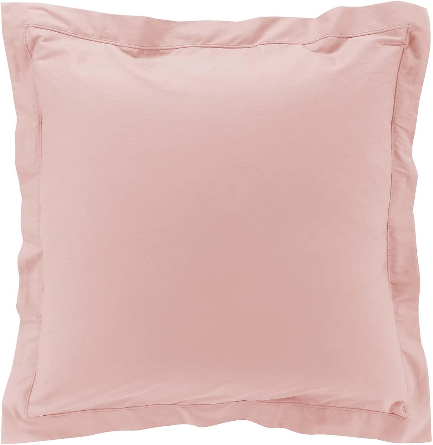 Interior Softness Flat Ruffle Pillowcase, Pink, 50X50cm