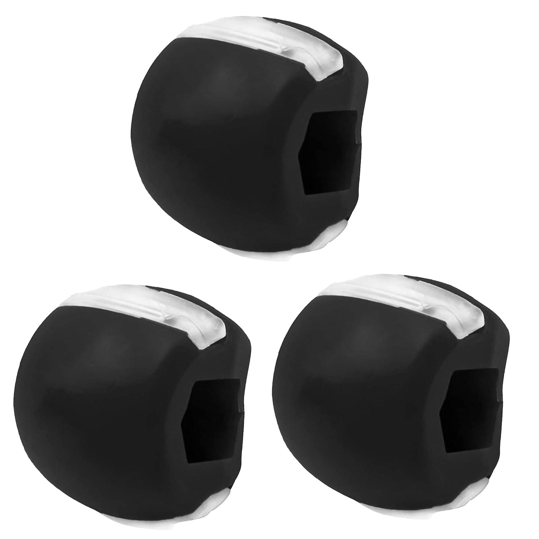 INF Jawline Exerciser Jaw Trainer Silicone 3 Pack