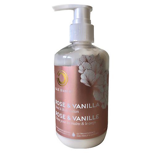 ローズ & バニラ ハンド & ボディ ローション、エリー ビアンカ 240 ml (2 個パック)
