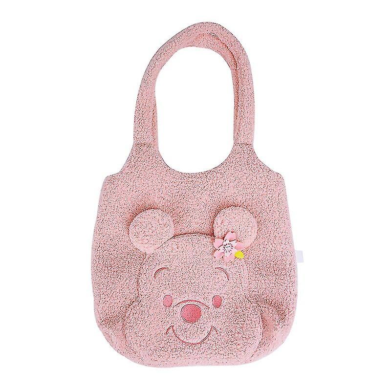 女性のための漫画シマリス女の子ショルダーバッグぬいぐるみ旅行サイドバッグ