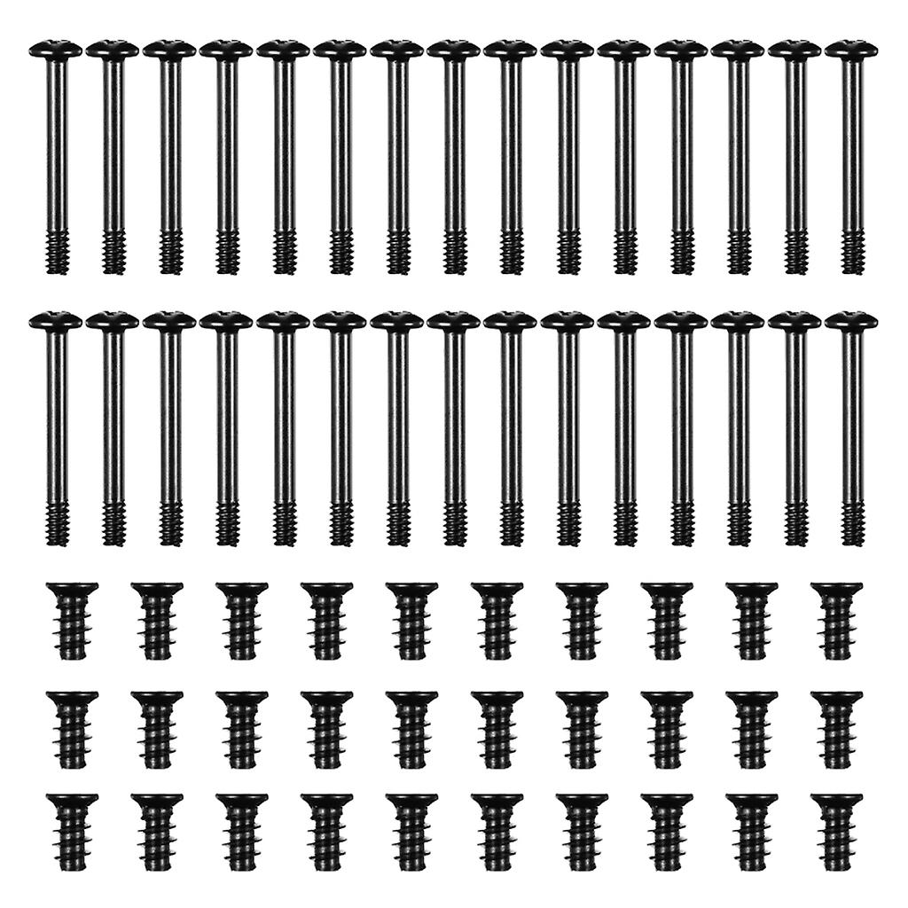 60pcs Computer Case Cooling Fan Screws Computer Fan Mount Long Short Screws