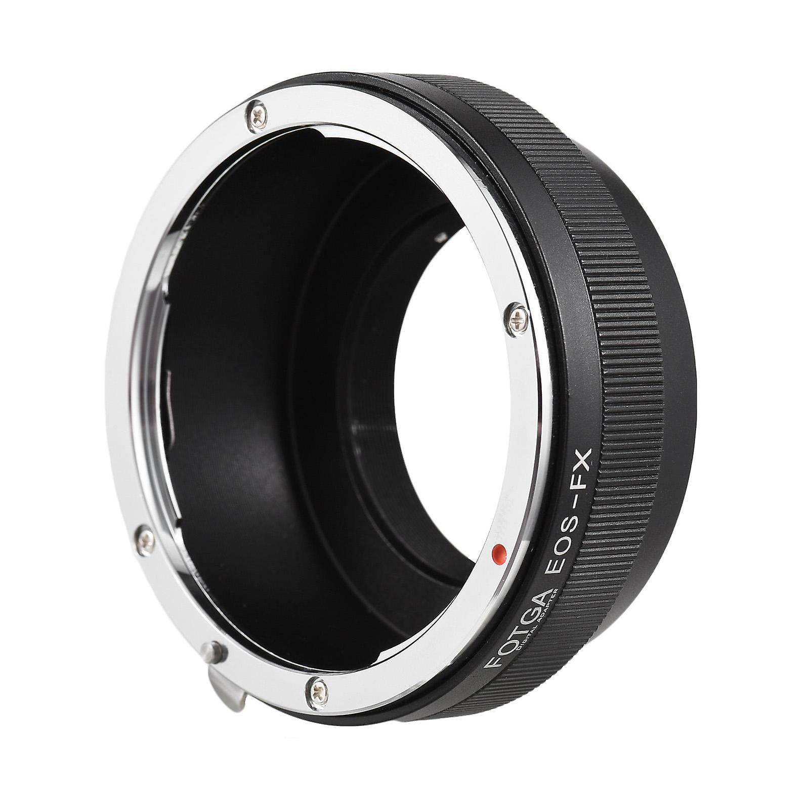 FOTGA Manual Lens Mount Adapter Ring Aluminum Alloy for Canon EOS EF/EFS Mount Lens to Fuji