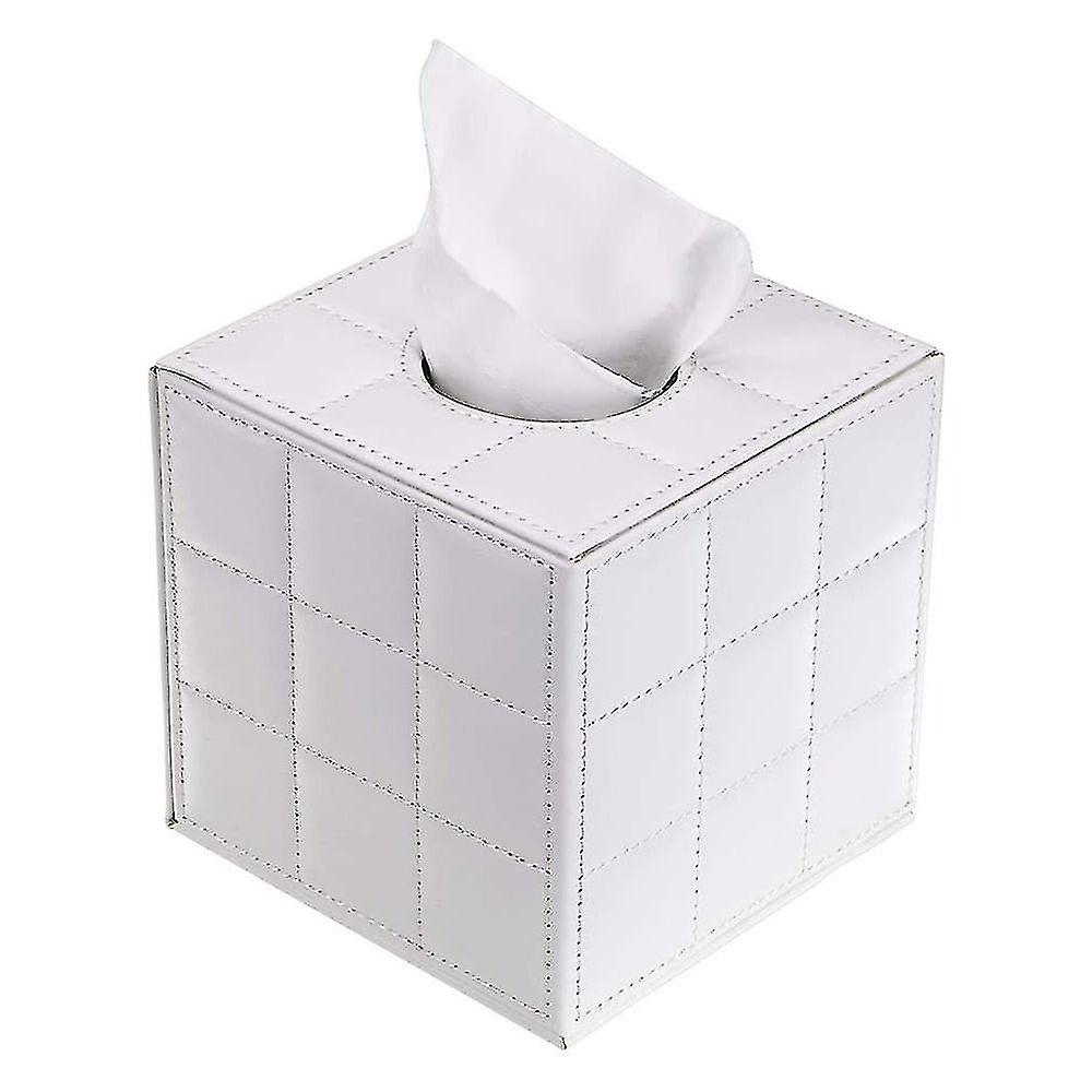 Facial Tissue Holder With Magnetic Bottom