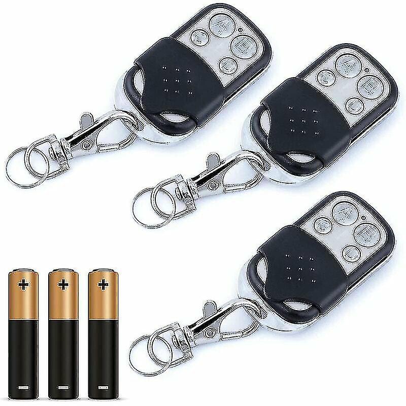 Universal Gate Remote Control, Frequency 433.92 Mhz For Automatic Gates, Large Radius - Universal Gate Remote Control Programmable Fixed Code 12 V Bat