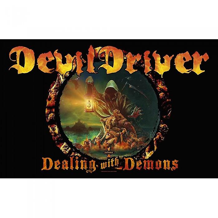 DevilDriver Dealing With Demons Textile Poster