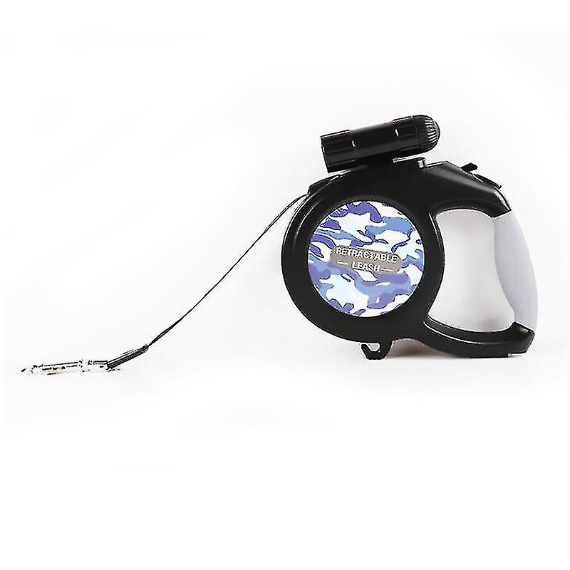 Retractable Dog Leash With Flashlight,retractable Dog Leash, 5m/8m Scalable Dog Walking Leash With F
