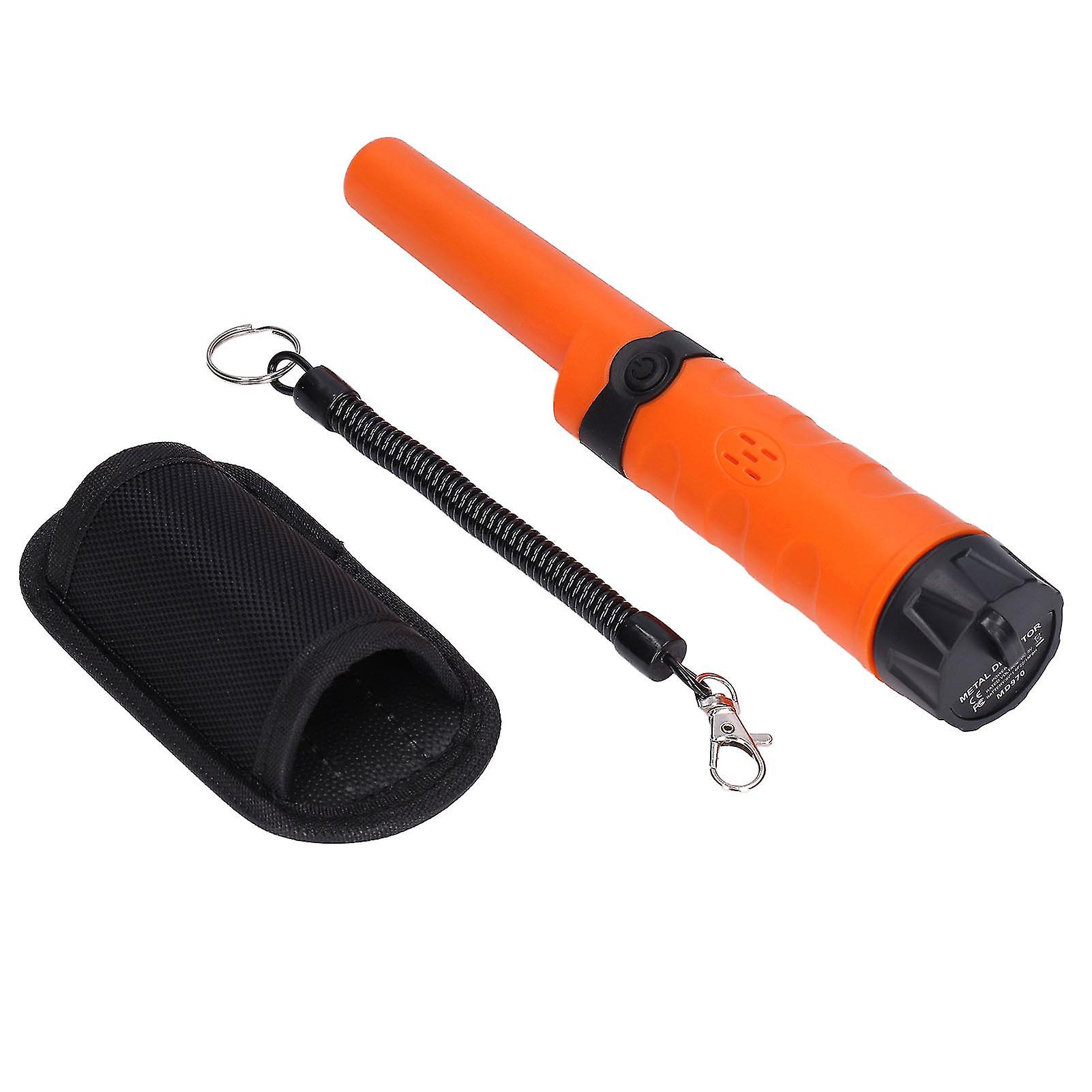 Metal Detector 360° Detection Vibration LED Lamp 245x41x24mm