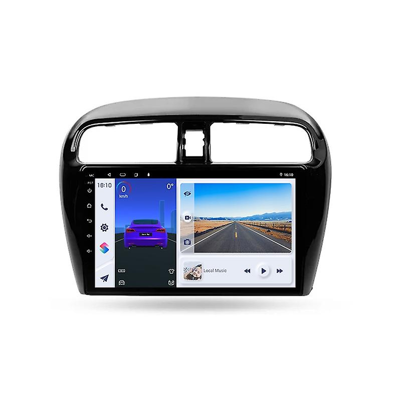 Android 12 Wireless Carplay Android auto Car Radio for Mitsubishi Mirage 6 2012 -2018 GPS navigation
