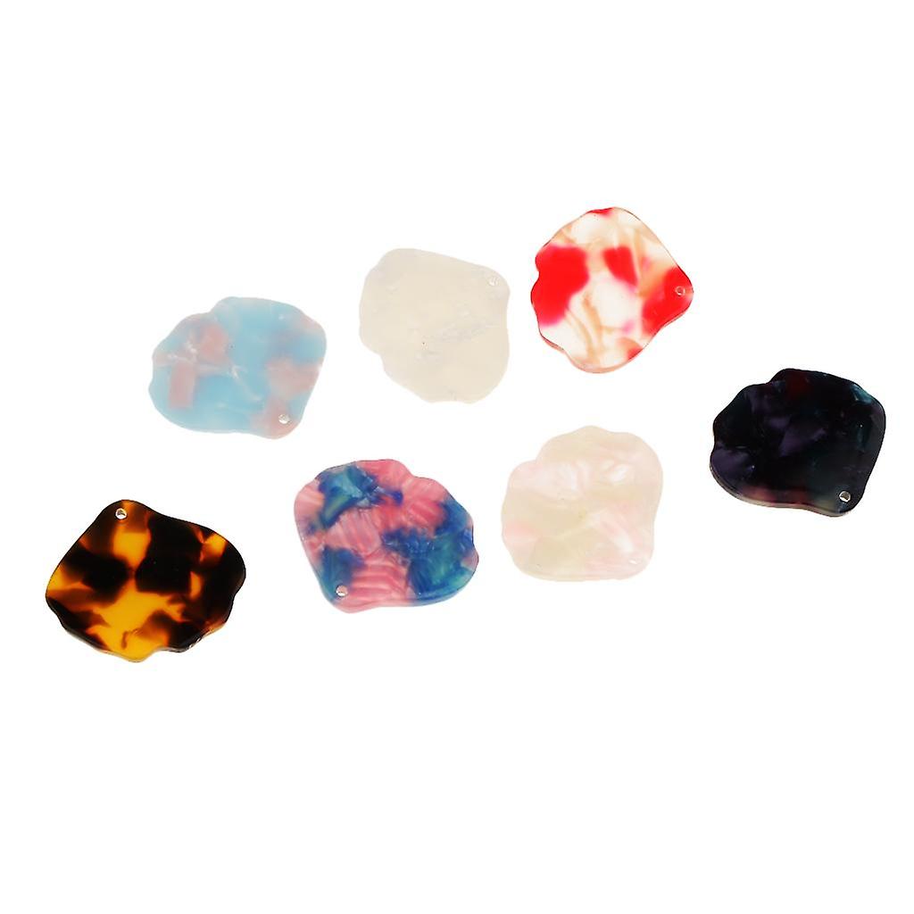 7 Pcs DIY Jóias Fazendo Handmade Shell Pingente Colar Brincos Acessórios