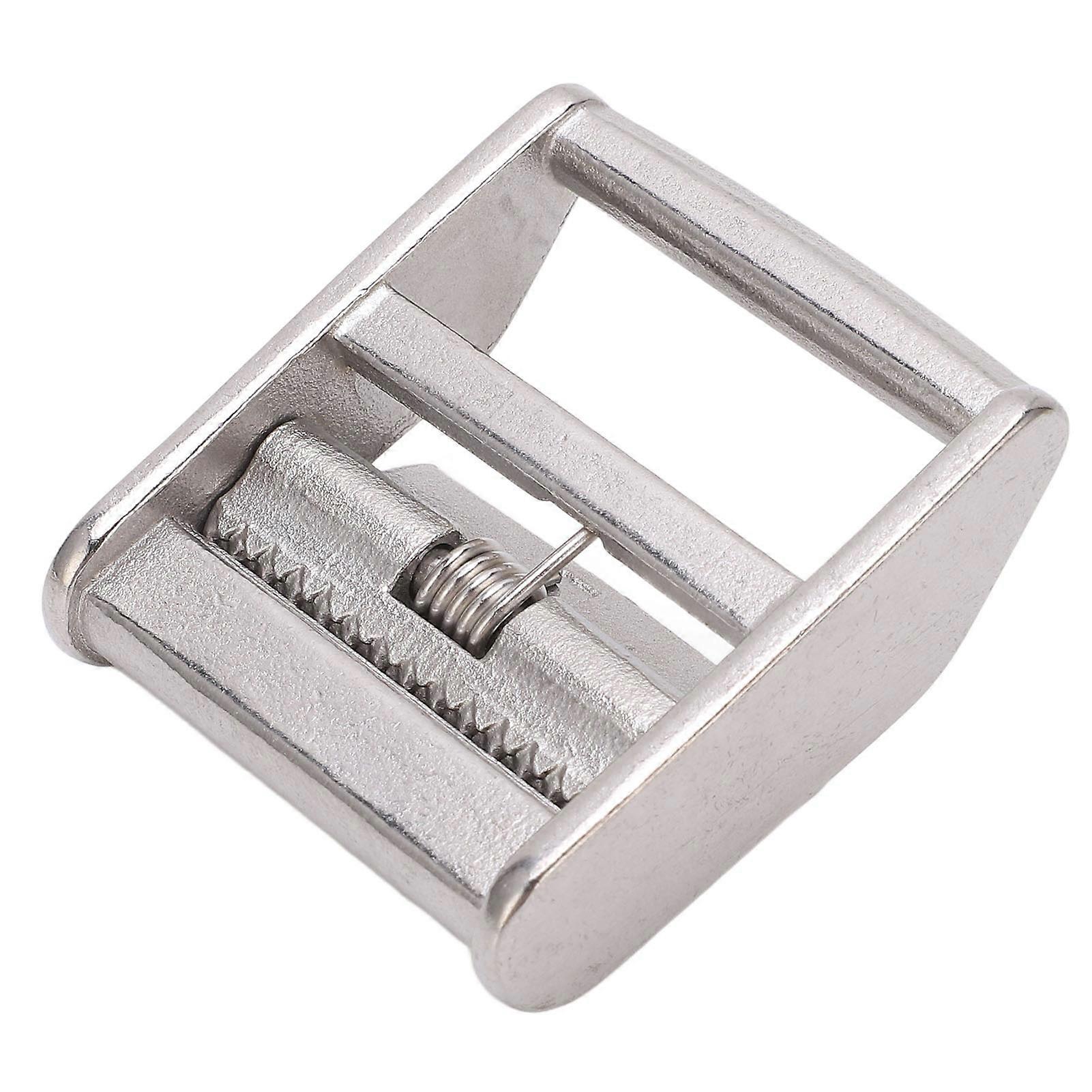 Cam Flap Buckle Stainless Steel 316 Press Tie Down Fastener for 38mm Webbing Strap 