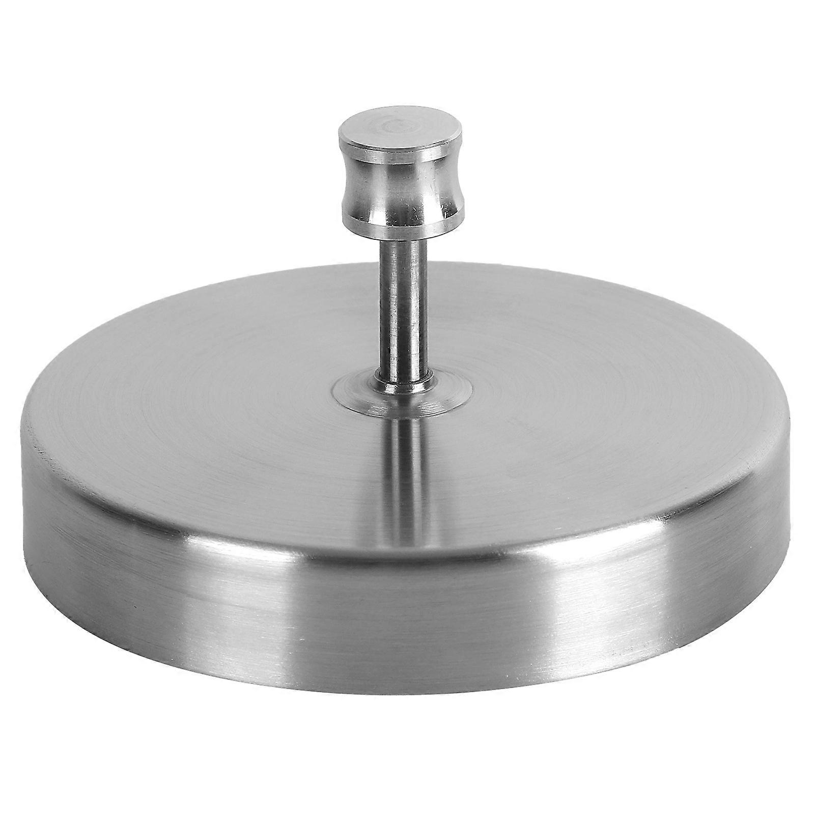 Adjustable Stainless Steel Burger Press for Safe BBQ Cooking
