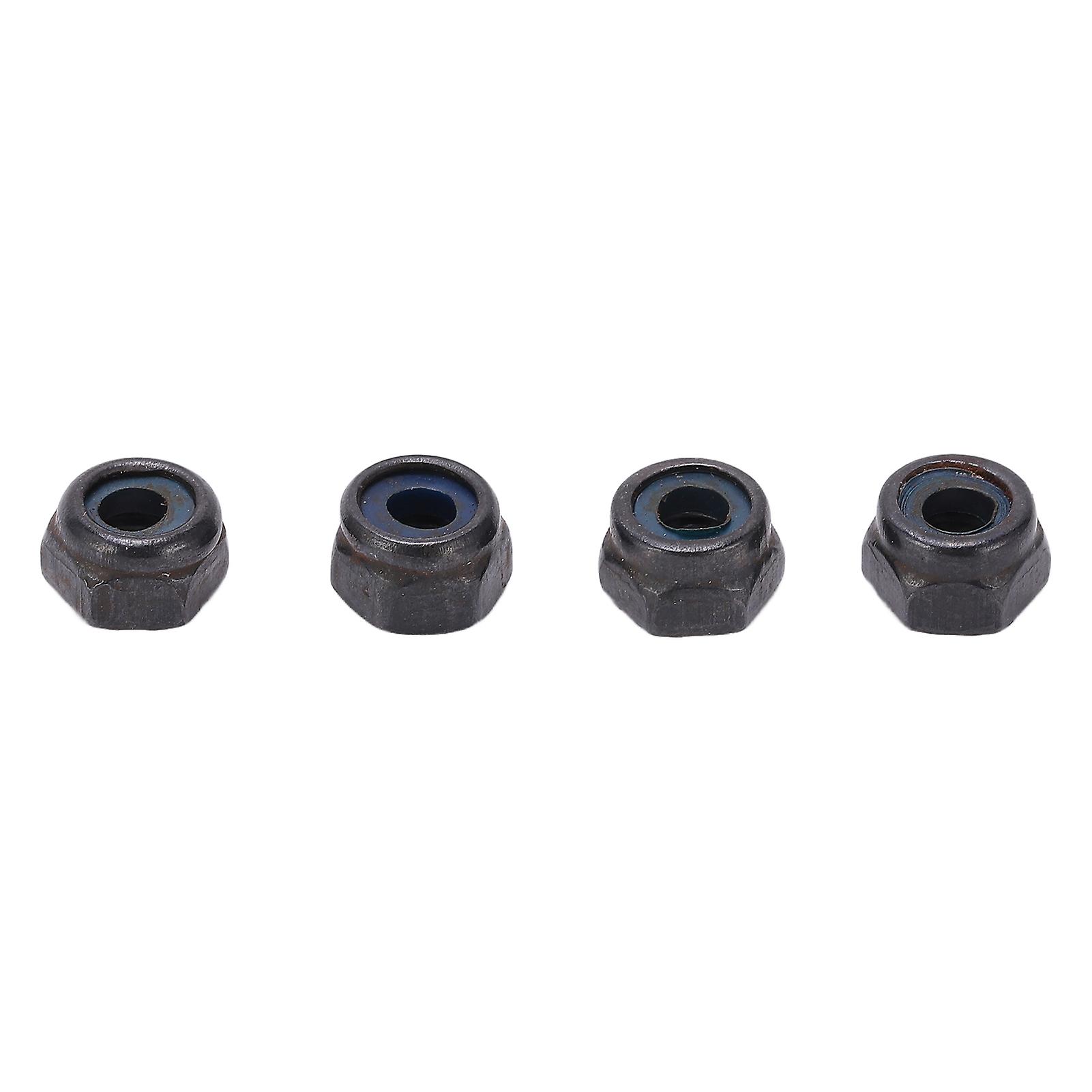 4PCS Aluminum Alloy M4 Locking Nut Antislip 4mm Locknut for Arrma for Senton 1/10 RC Car