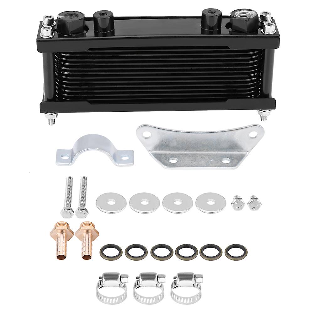 Radiateur de refroidissement d'huile moteur de moto en aluminium, universel, 50 cc à 200 cc
