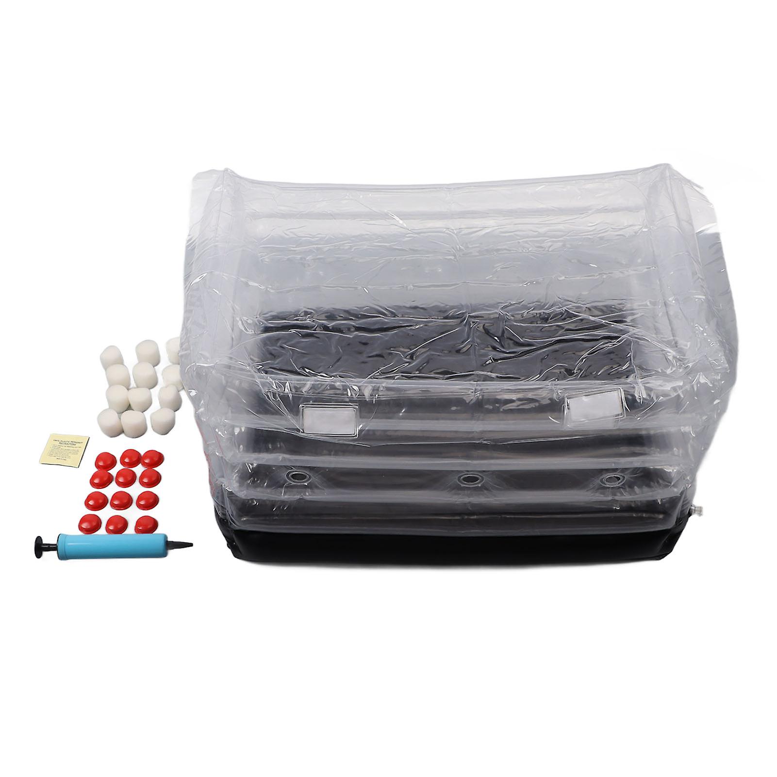 Inflatable Mushroom Grow Kit for Home, Monotub, Store Your Mushroom Grow Bags, Easy Storage, Large Square Size