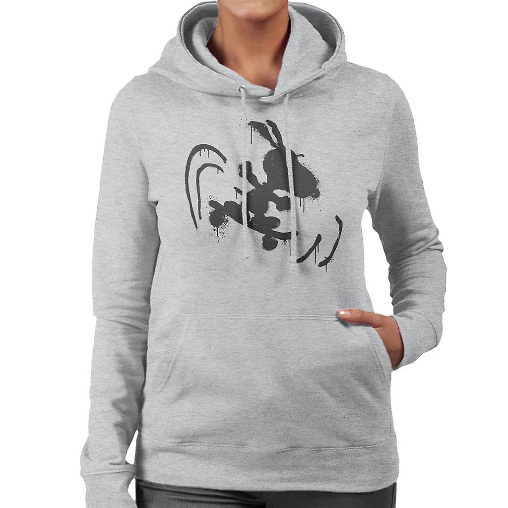 Peanuts Skateboard Snoopy Graffiti Women's Hooded Sweatshirt