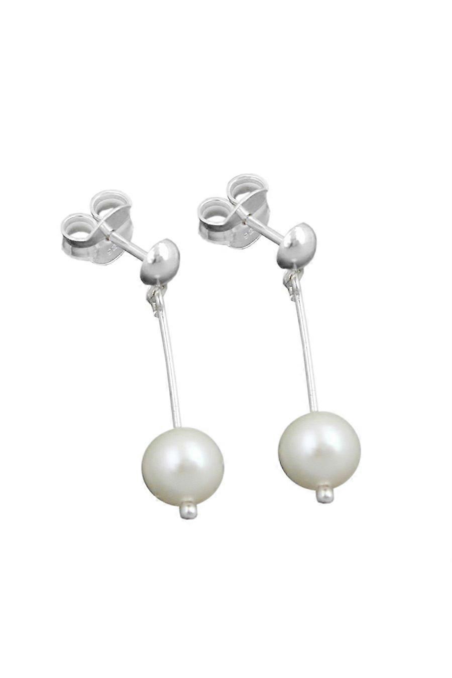 Stud Earrings Freshwater Pearls Silver 925 - Gl91408