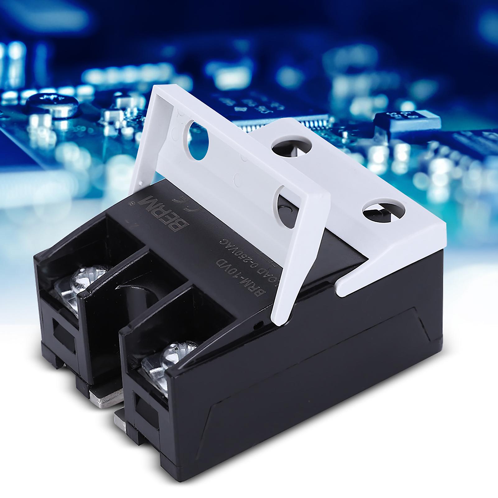 BRM-10VD SSR Solid State Relay 10A 4-20mA LED Indicator 59x45.5x29.5mm