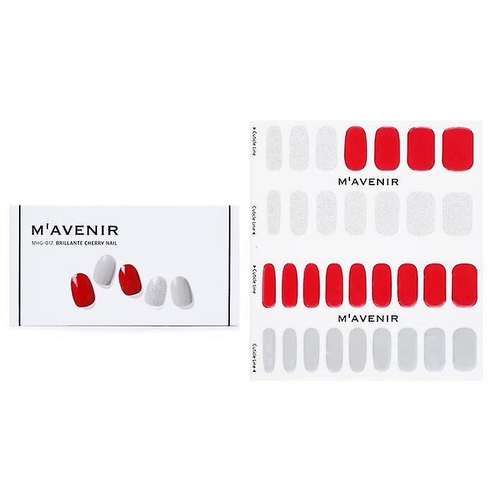 Mavenir Nail Sticker - # Brillante Cherry Nail 32pcs