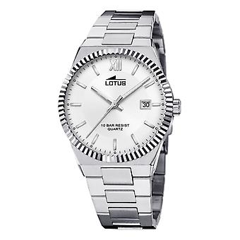 Lotus freedom Men's Analog Quartz Watch with Stainless Steel Bracelet 18835/1