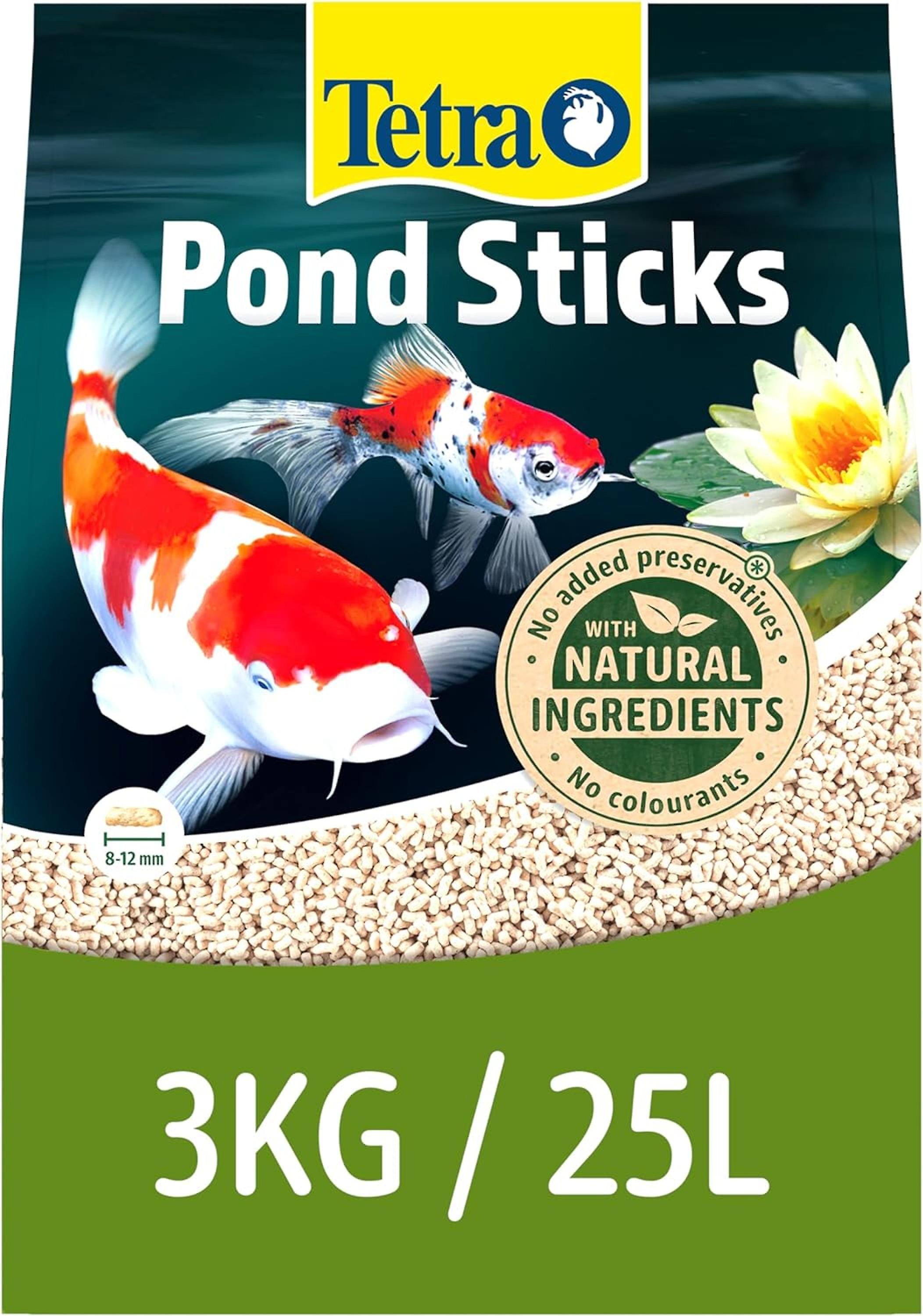 Tetra Pond Sticks Pond Holiday Fish Complete Food 25L