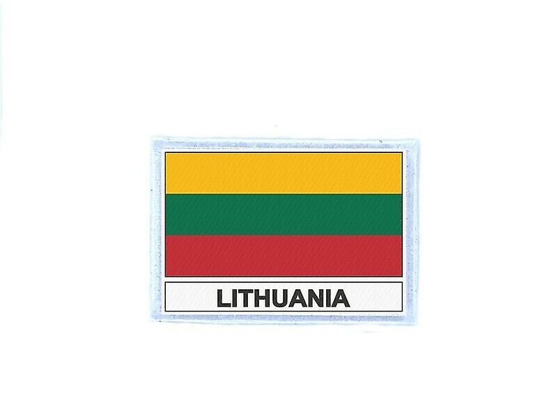 Ecusson patch badge prints Lithuanian LT flag