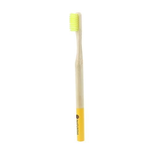 Adult Bamboo Toothbrush (Yellow) 1 unit