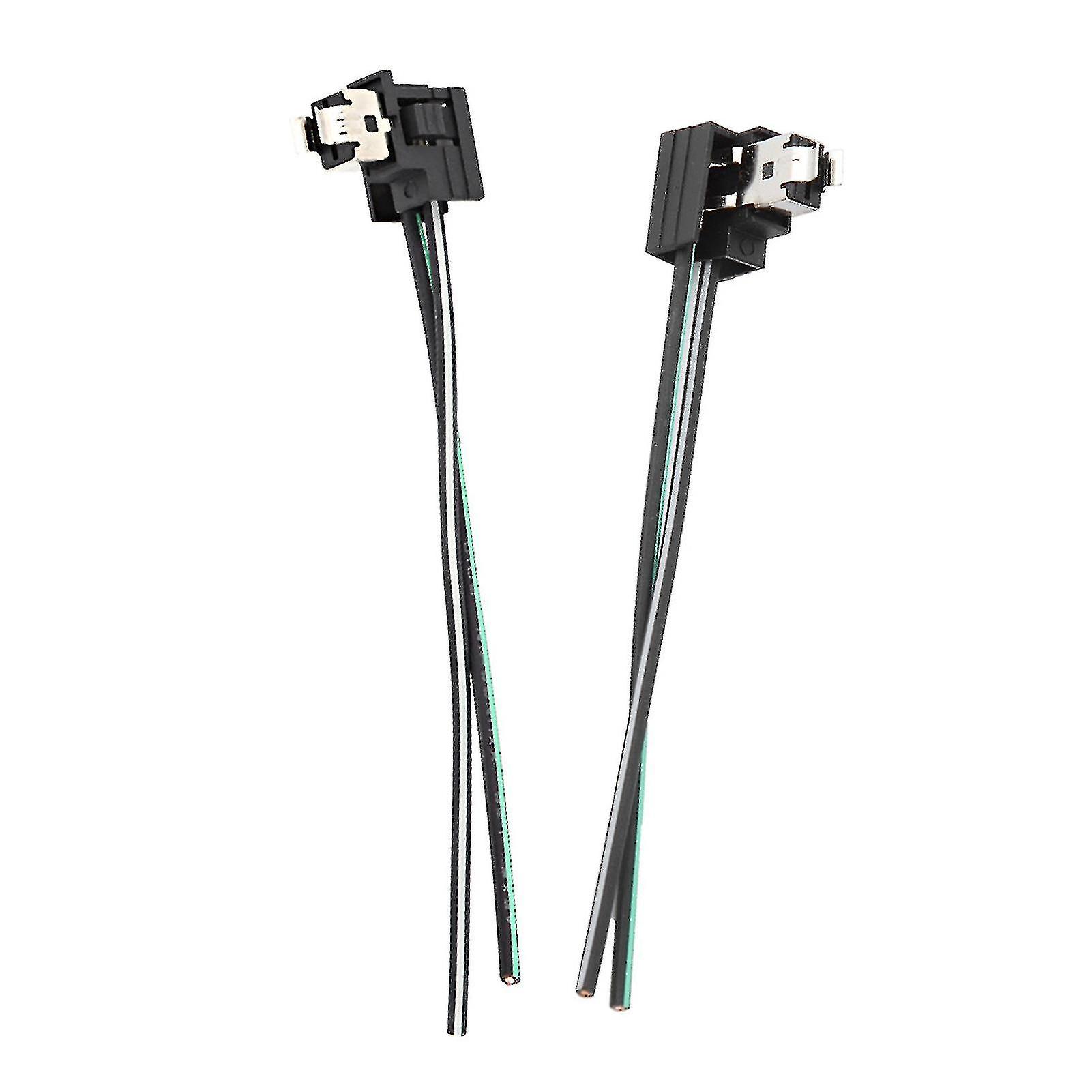 2pcs Headlight Lamp Bulb Socket Wiring Harness Connector Plug Adapter Line For H1 Bulb