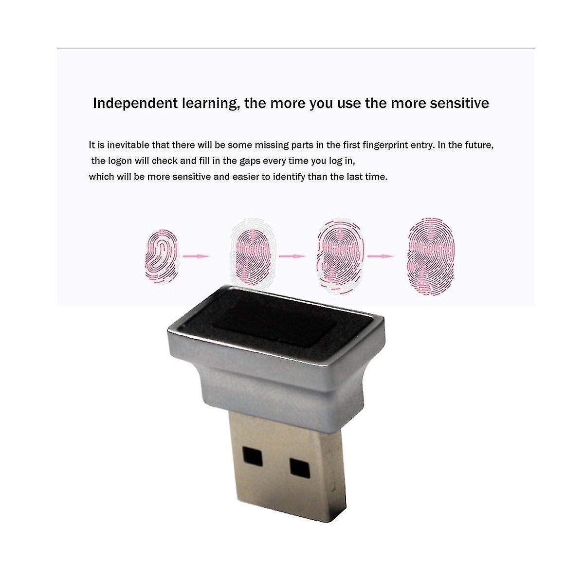 USB čtečka otisků prstů Počítač USB zámek otisků prstů pro 11 Hello USB Otisk Prstu Přihlášení Odemknout Modul