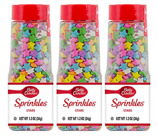 Betty Crocker Sprinkles Stars 3 Pack