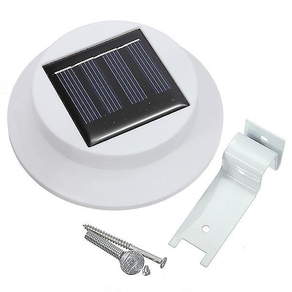 Waterproof Solar Led Light Outdoor Garden Yard Gutter Pathway Lamp