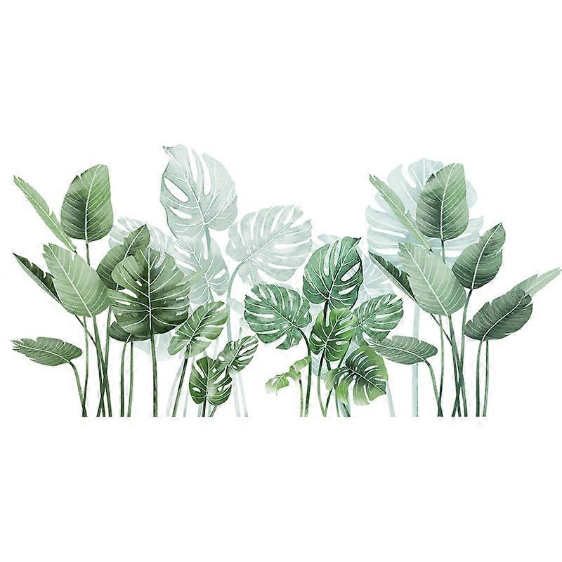 Wall Sticker Dcor Leaves Flowers Monstera