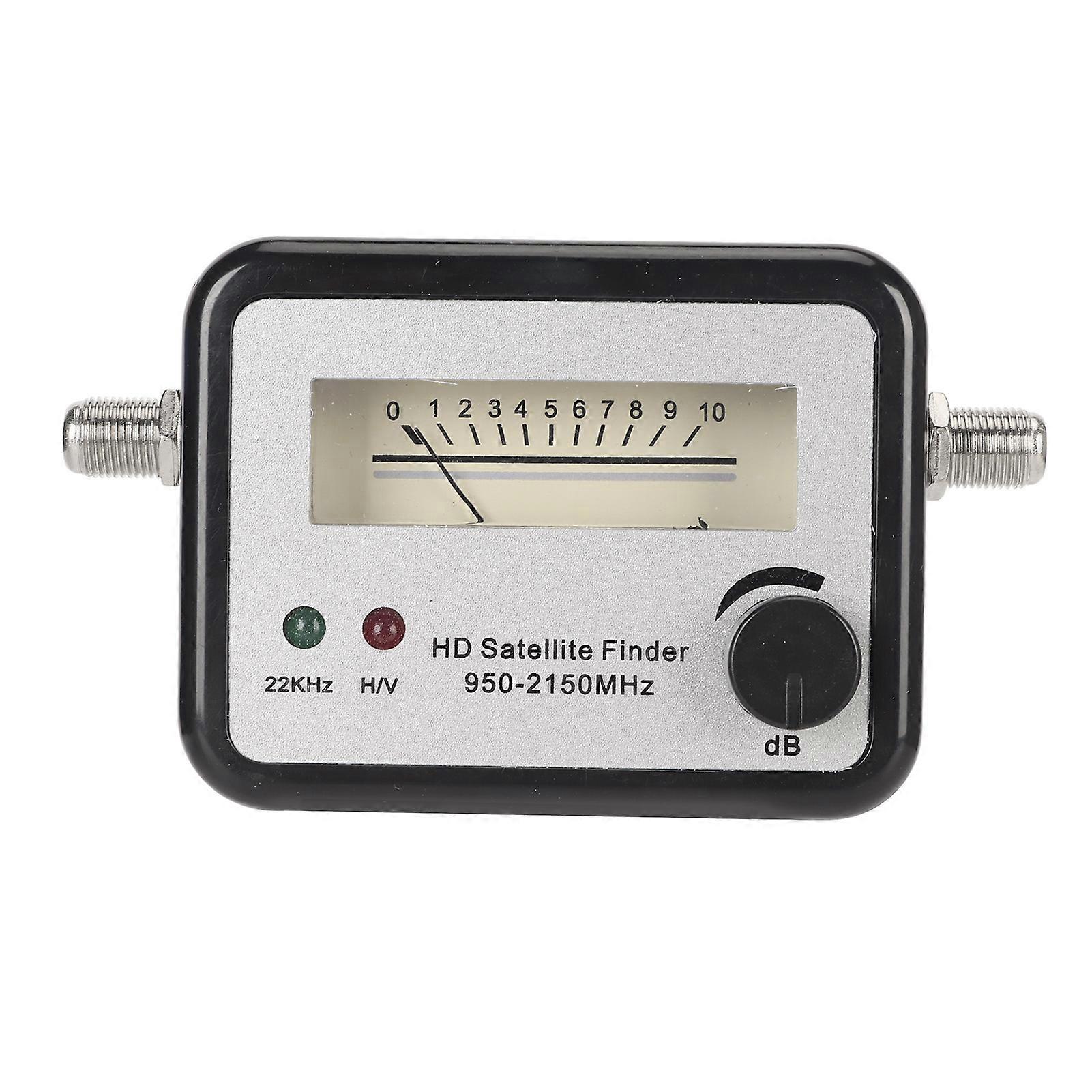 Digital Satellite Signal Meter 950 To 2150mhz Hd Lnb To Rec Connector Portable Satellite Finder For Camping