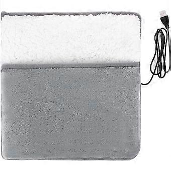 Winter Warm Foot Mat USB Heating Foot Mat Electric Heating Foot Mat Heating Pad Universal Styling 30*30cm