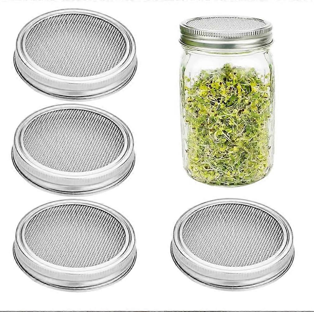 6 pack sprouting glass lids suitable for normal tumblers