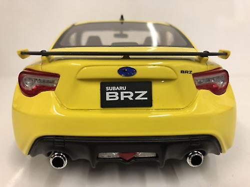 スバル BRZ GT イエロー京商 KSR18027Y 1:18 スケール サムライ