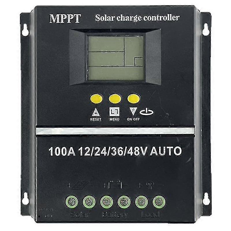 Pwm 100a 12v 24v 36v 48V Automatický solárny panel Regulátor nabíjania solárnych Pv batérií s Lcd Mppt