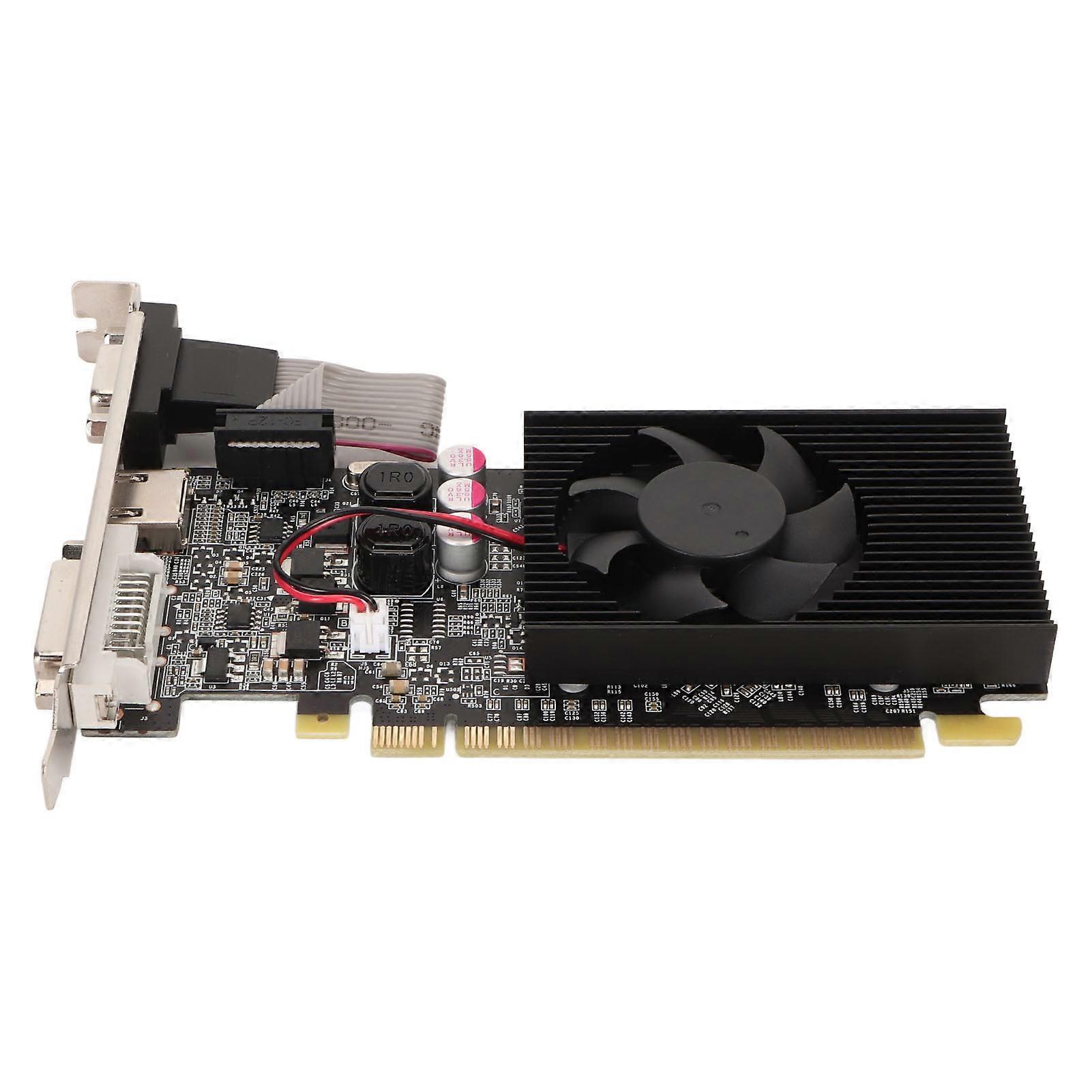 GT210 1G DDR3 64-Bit-Grafikkarte unterstützt DVI VGA HD Multimedia-Schnittstelle für DirectX10.1-Spielgrafikkarte