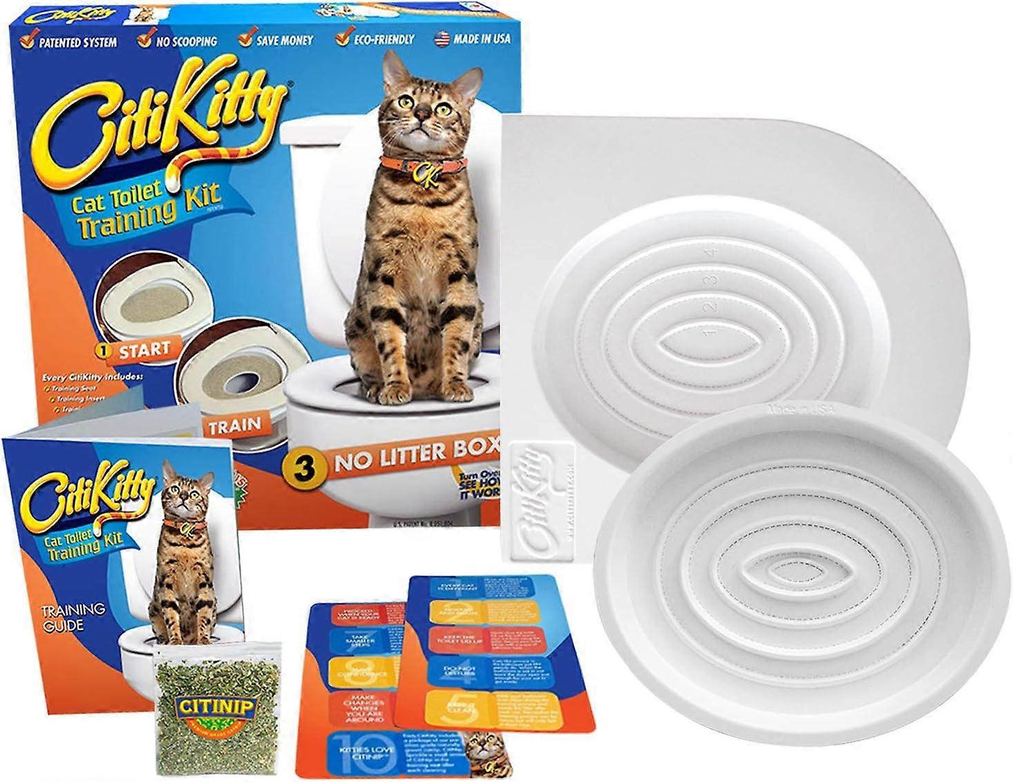 Kit di addestramento per toilette per gatti CitiKitty (una confezione)