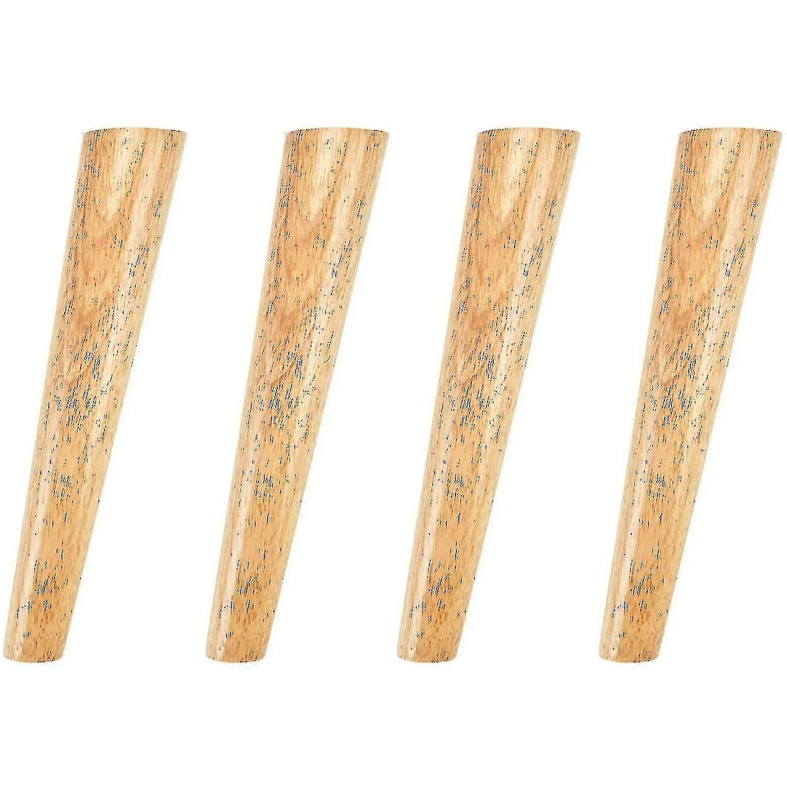 木製テーブル脚、木製脚、家具脚、ソファ脚、4個