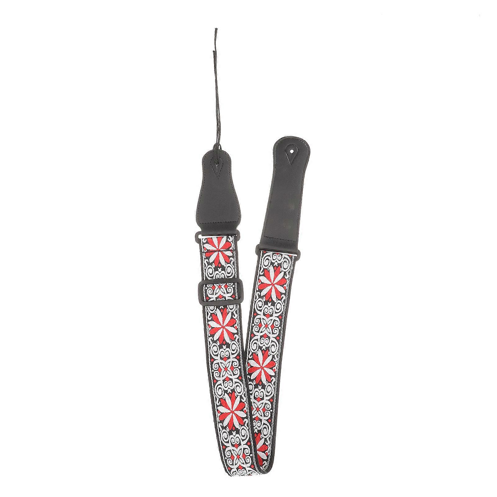 Klassisk gitarrrem Broderi Gitarr axelrem Gåva Gitarrbälte Ersättning