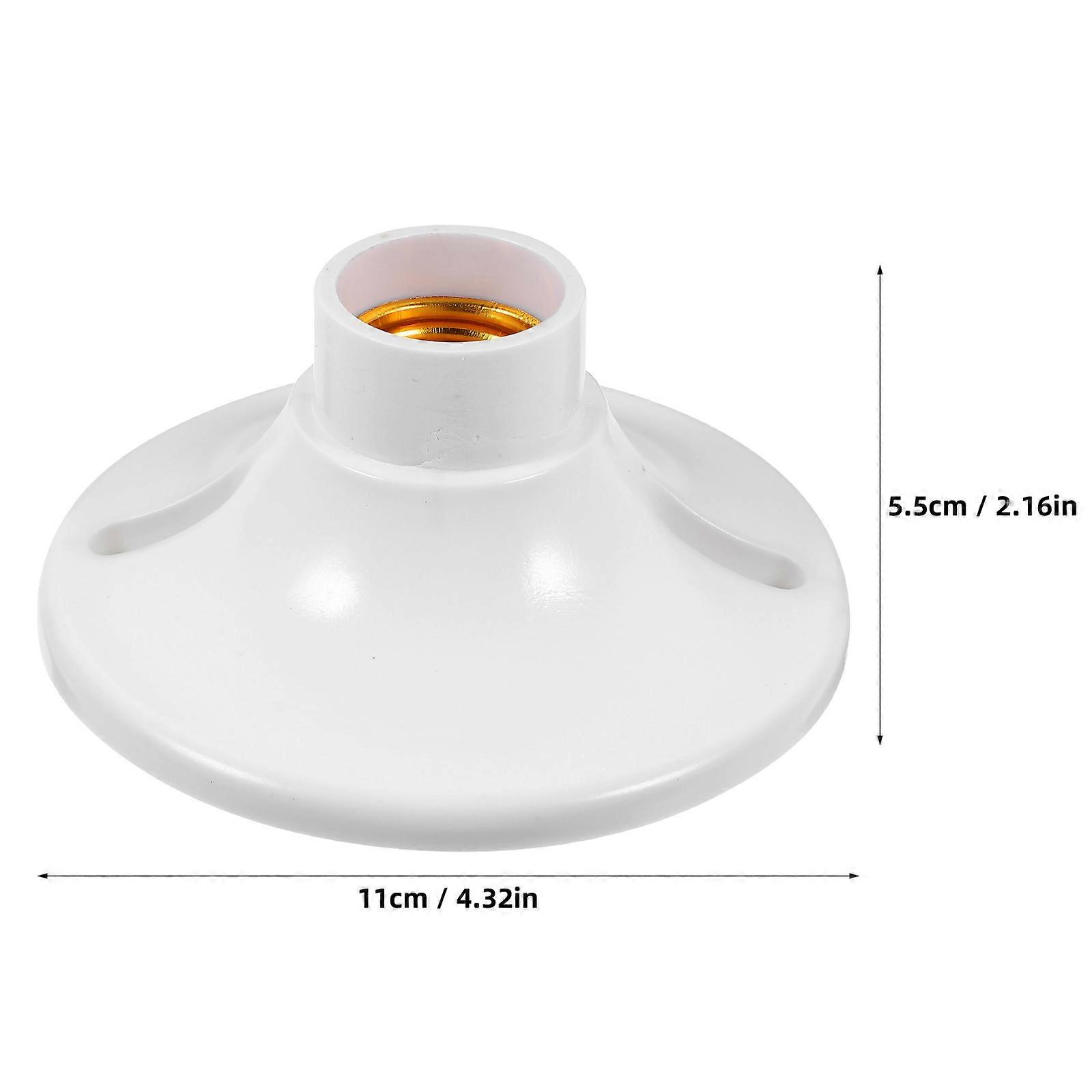 10pcs Ceiling Light Fitting E27 Lamp Bulb Socket Bulb Socket Holder Replacement