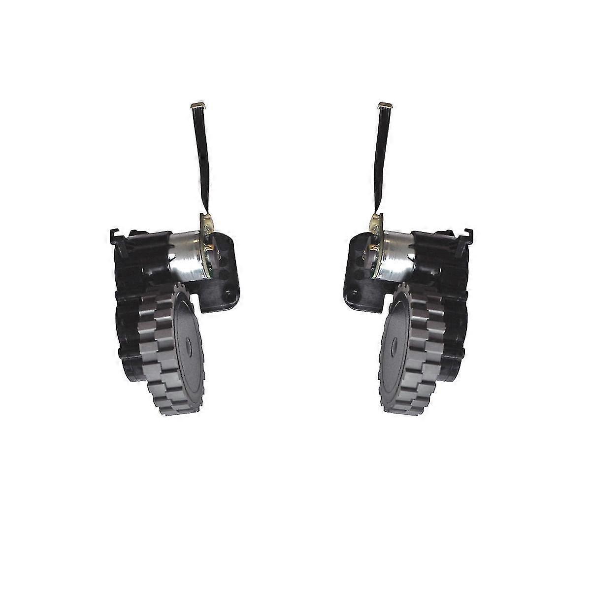 Assemblaggio ruota con motore per l'aspirapolvere robot Abir X5 X6 X8 S6 Include la ruota destra 1pc + sinistra W