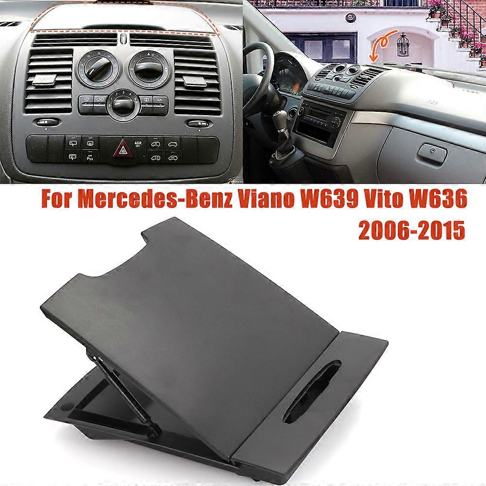 USDGIW Pour Mercedes Pour Benz Pour Viano Pour Vito W639 2004-2014 Boîte D' Accoudoir Contenu Central Boîte De Rangement Accessoires De Style De Voiture Boîte Rangement Accoudoirs (Couleur : W639 Blac