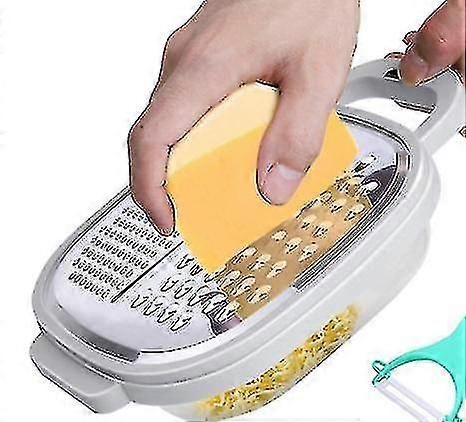 Kitchen Cheese Grater With Container And Lid