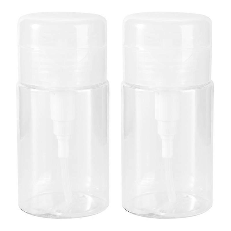 2pcs empty bottle travel empty storage container for toner cleansing water lotion (100ml)