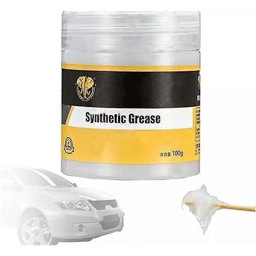 Syntetisk fett for bilpleie, 100g bremsefettsmøremiddel for bil, anti-gripetrådsmøremiddel, bilbremsekaliper soltak bremseklossfett
