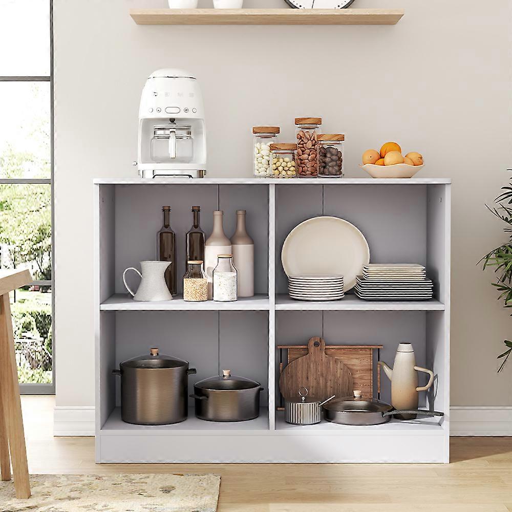 Sideboard Cabinet with Open Shelves