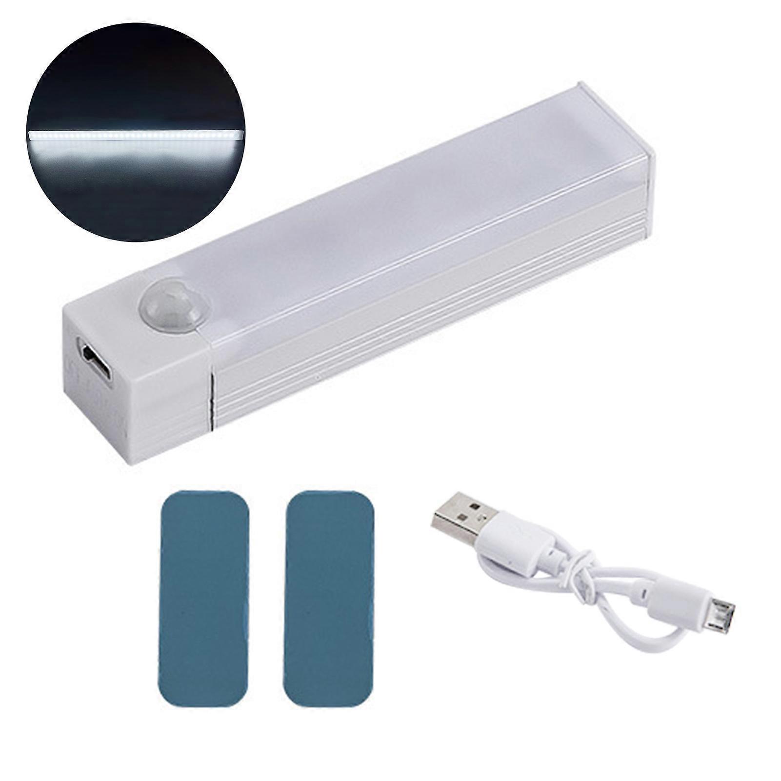 LED Human Body Sensor Magnetic Light Rechargeable Durable Lamp for Kitchen Closet Aisle
