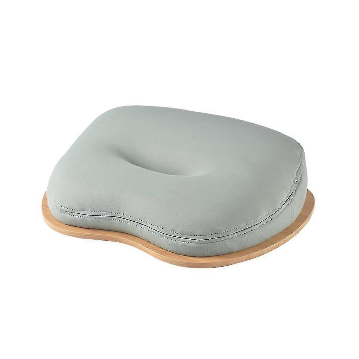 Lap Desk with Pillow Cushion Portable Bamboo Laptop Table Pillow Lap Desk Learning Desk for 14 Inch Computer Notebook A