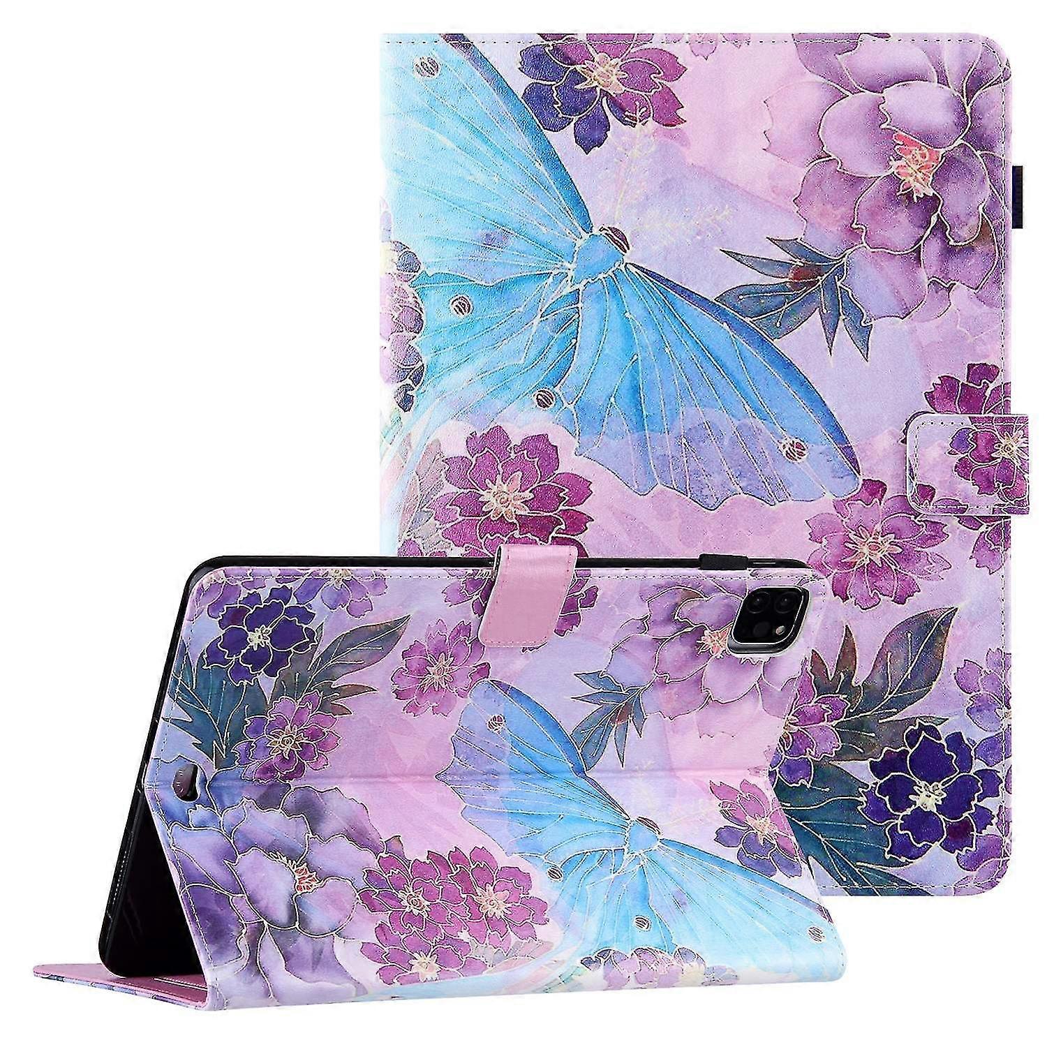 Premium Silk Smart Cover with Auto Wake/Sleep For iPad Pro 11 (2022)/ (2021)/(2020)/(2018)/Air (2020